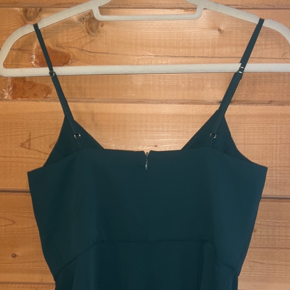 Lulu’s Dark Green Dress - Picture 7 of 10